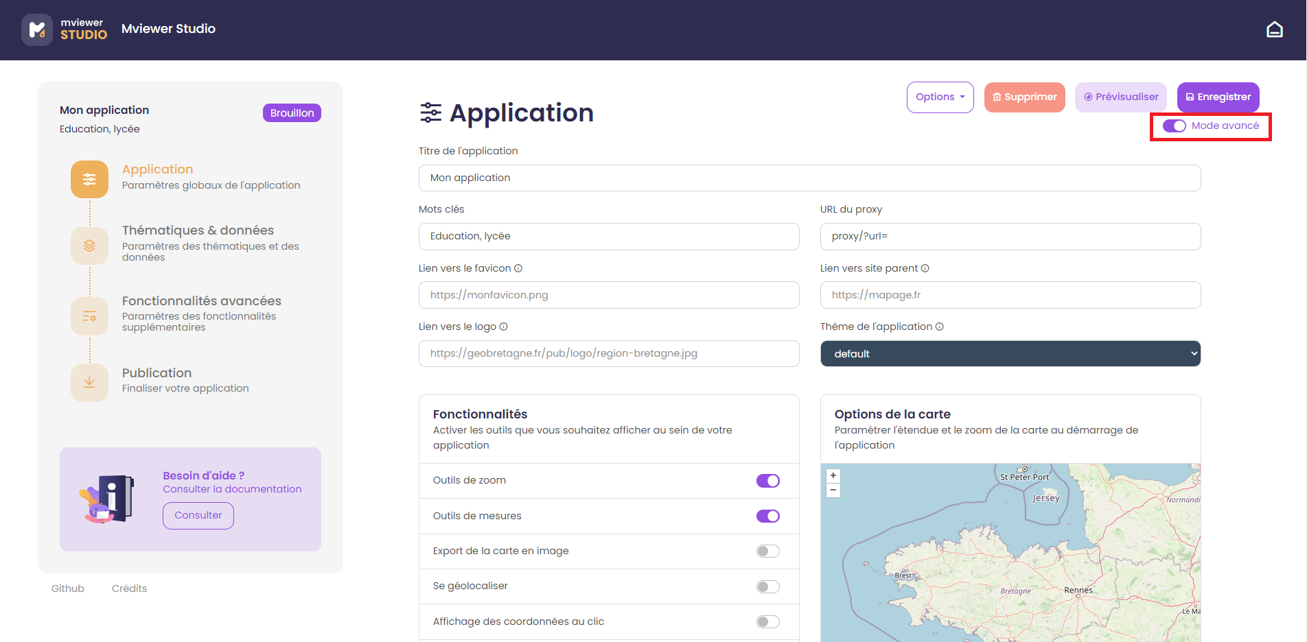 Page application